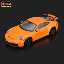 比美高1:24保时捷911GT3MACAN合金汽车模型摆件礼物仿真合金车模
