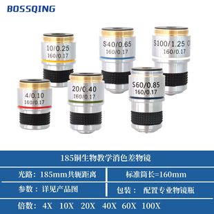 185�����~��ɫ���W�@΢�R���R 4X 10X 20X 40X 60X 100X