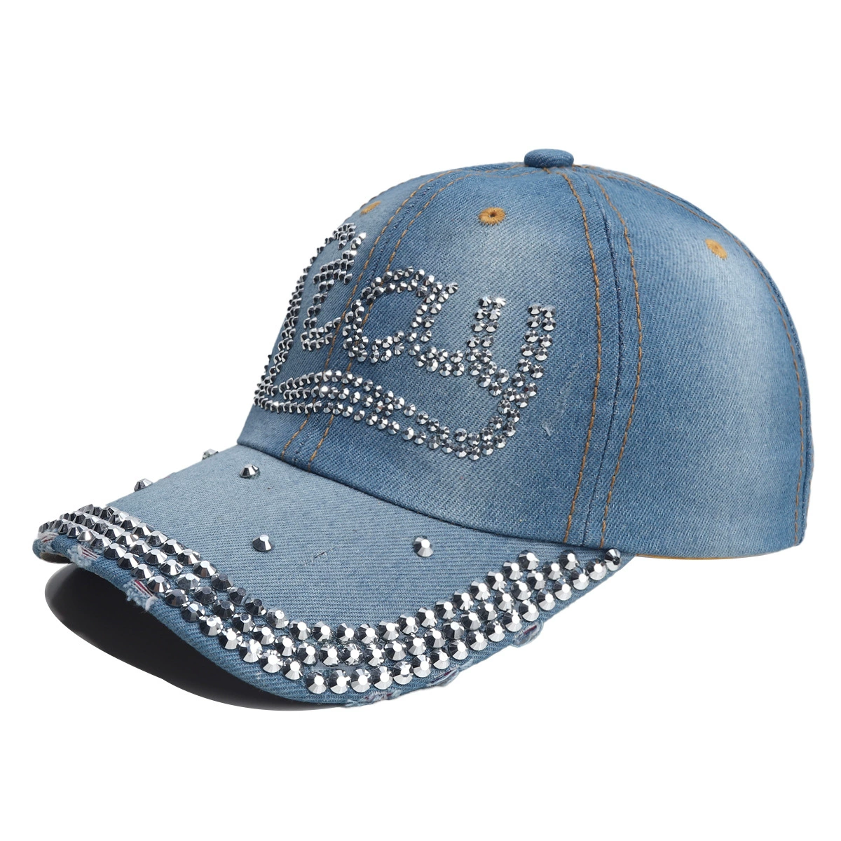 Denim Baseball Cap (Mosey) Unisex, Adjustable 56–58 cm, Summer Sun Hat