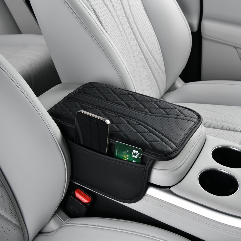 Armrest box pad — Fushou Pad Central Armrest - flat-single-layer-y-black