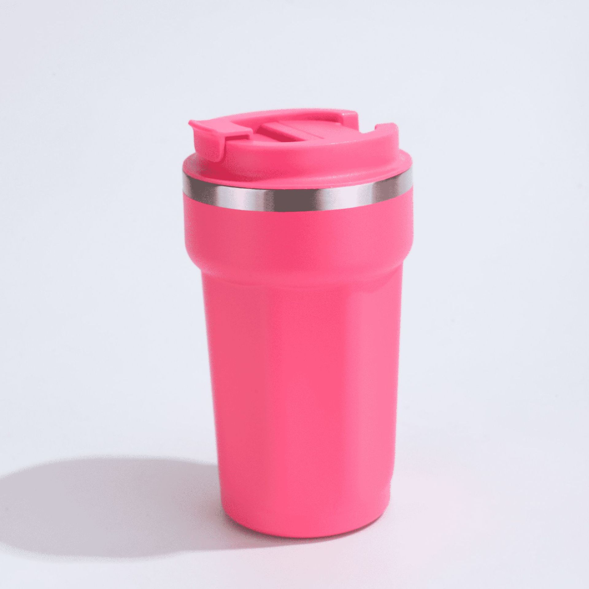 Transfronterizos nuevos tazas de café octogonal de alto valor 304 tazas de aislamiento de vacío de acero inoxidable multifuncional tazas de doble bebida