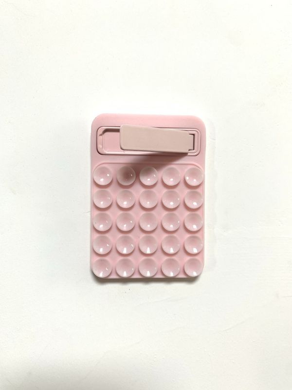 新しいシリコーン吸盤タイプ Selfie 強力な粘着電話ホルダー強力で安定したポータブル携帯電話自己粘着ホルダー|undefined