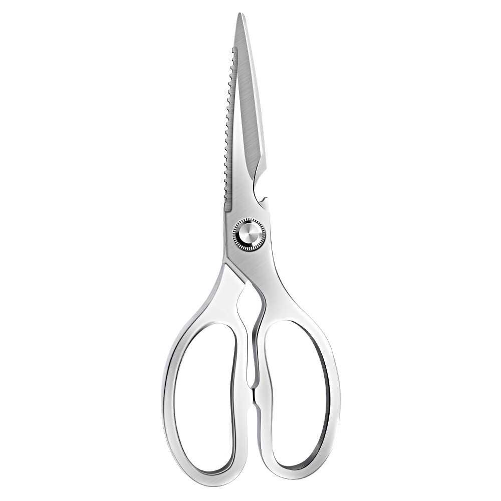 Kitchen Scissors Special Stainless Steel Multifunctional Chicken Bone Scissors Sharp Fish Bone Vegetable Powerful Stainless Steel Food Scissors