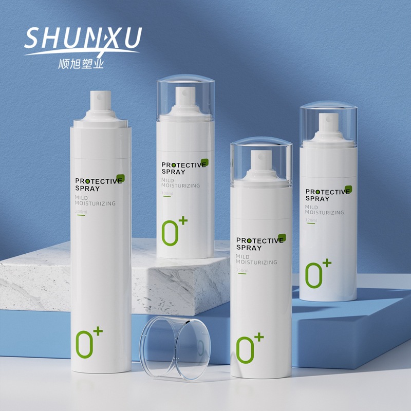 现货按压喷雾瓶100mlpet塑料瓶子爽肤水定妆水细雾喷雾分装瓶