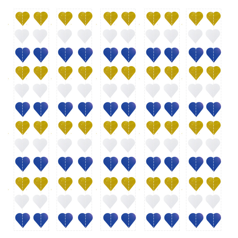 미러 골드+화이트+사파이어 블루