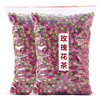 【定制款】玫瑰花茶泡水干玫瑰花重瓣食用花草茶山东平阴玫瑰花苞