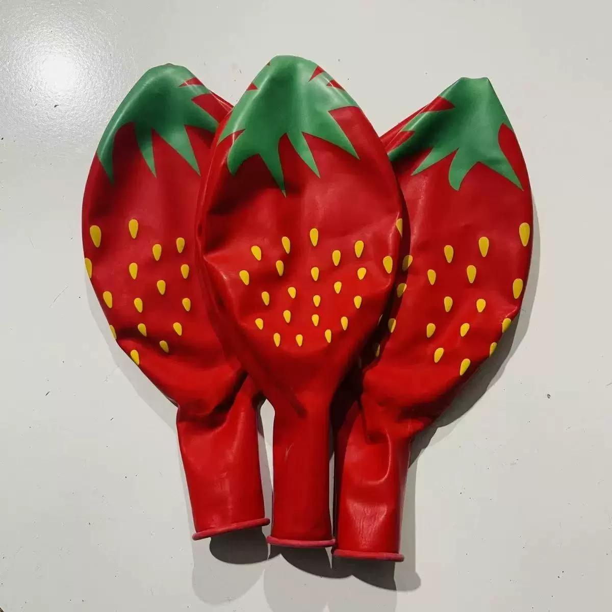 Мультяшная цветная карта, шар, большой клубника, 36 дюймов, увеличенная толщина