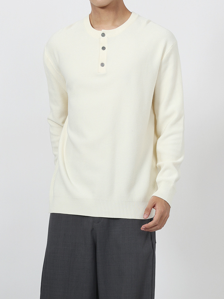1688 ropa de hombre transfronteriza camiseta de alta gama de moda de negocios de polo camiseta de cuello redondo jersey al por mayor