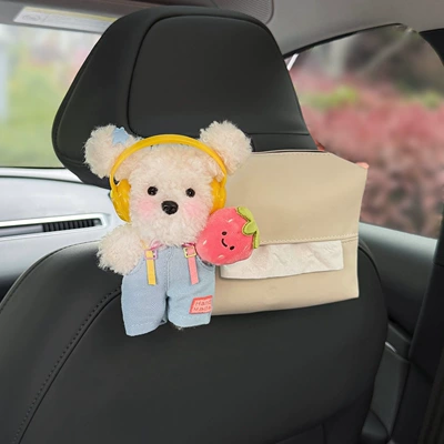Seat Decoration, Cute, Car tissue box/set
