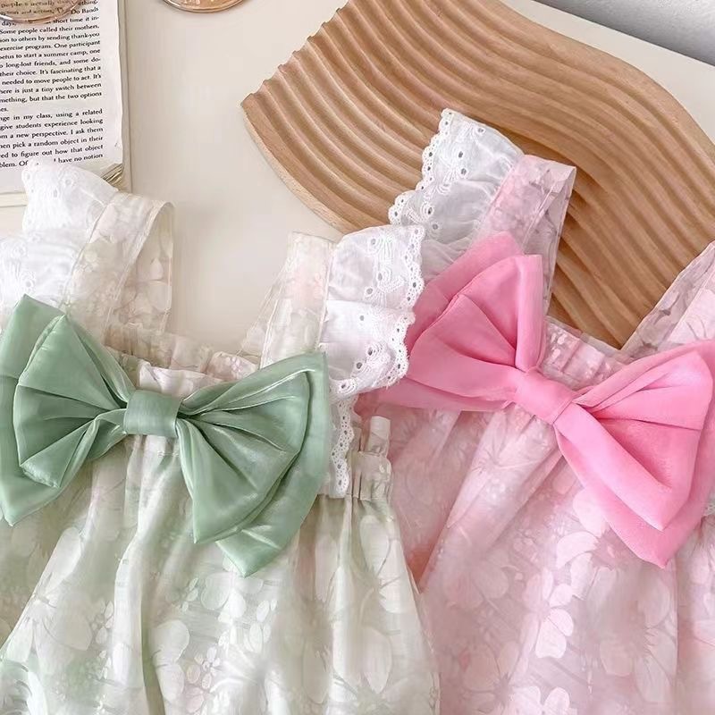 Ropa de verano del bebé mono lindo recién nacido Sling bag pedo estilo occidental ropa bebé mameluco