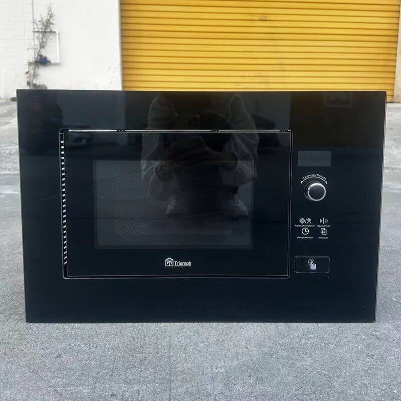 Black smart microwave oven home automatic embedded touch flat panel stereo microwave oven foreign trade Black smart microwave oven home automatic embedded touch flat panel stereo microwave oven foreign trade