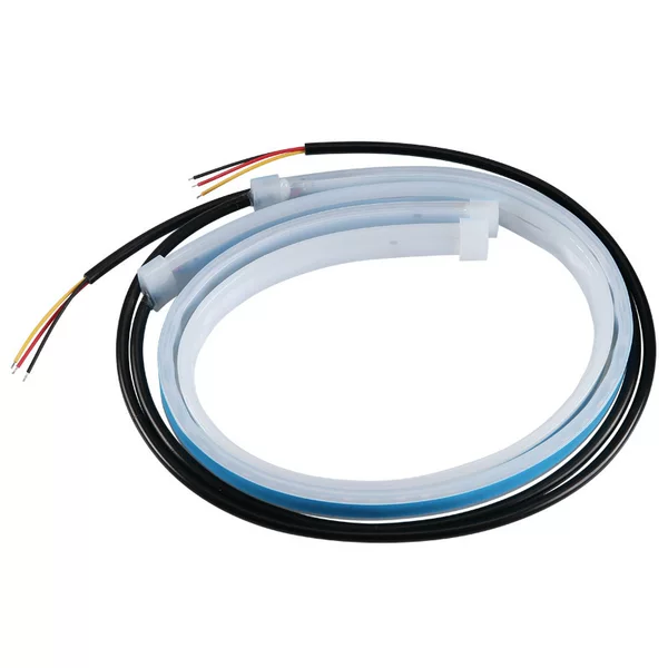 Ultra-Thin Streamer Daytime Running Light Plus Running Water Turn Signal Modified Universal Light Guide Strip Car Decorative Light Strip Led Super Bright
