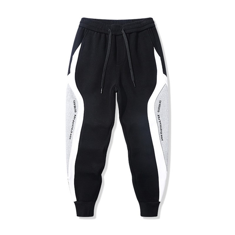 Men's Casual Jogger Pants With Elastic Cuffs - Breathable Polyester Blend, Lightweight & Comfortable For Running, Training & Everyday Wear_voghion.com