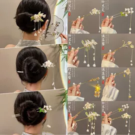 发簪;饰品配件;发夹