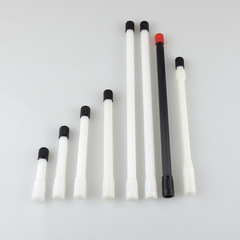 Twin-tire valve stem extension rod, tire valve inflation extension, tire inflating rod, plastic extension tube