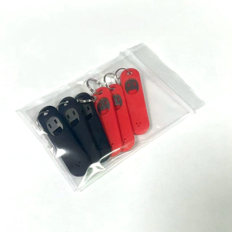 3 красных + 3 черных набора штифтов для снятия силиконовых карт