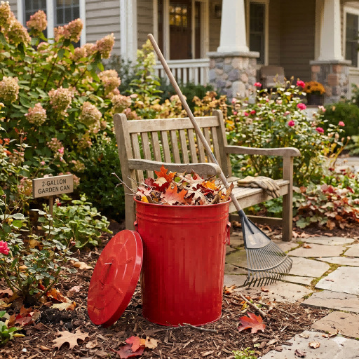 Sanitation Metal Trash Can, Outdoor Galvanized Iron Trash Can, 7.5-Liter Trash Can with Lid Sanitation Metal Trash Can, Outdoor Galvanized Iron Trash Can, 7.5-Liter Trash Can with Lid