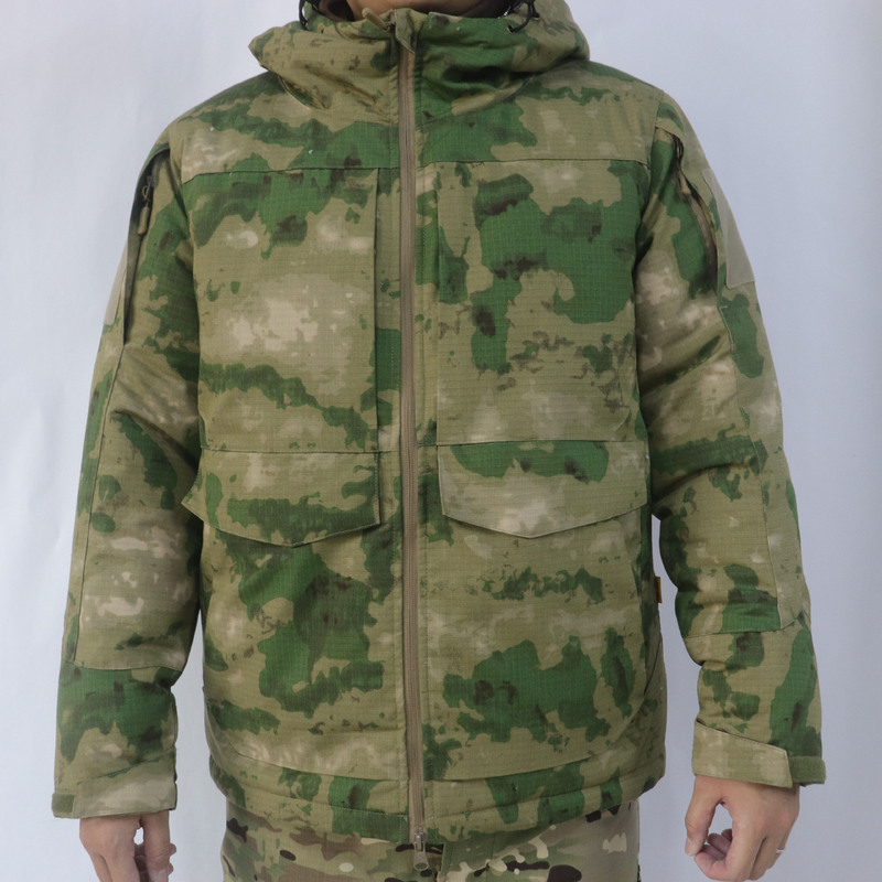 户外热反射棉服外套冬季保暖防风抗寒迷彩战术功能服战地冲锋衣|undefined