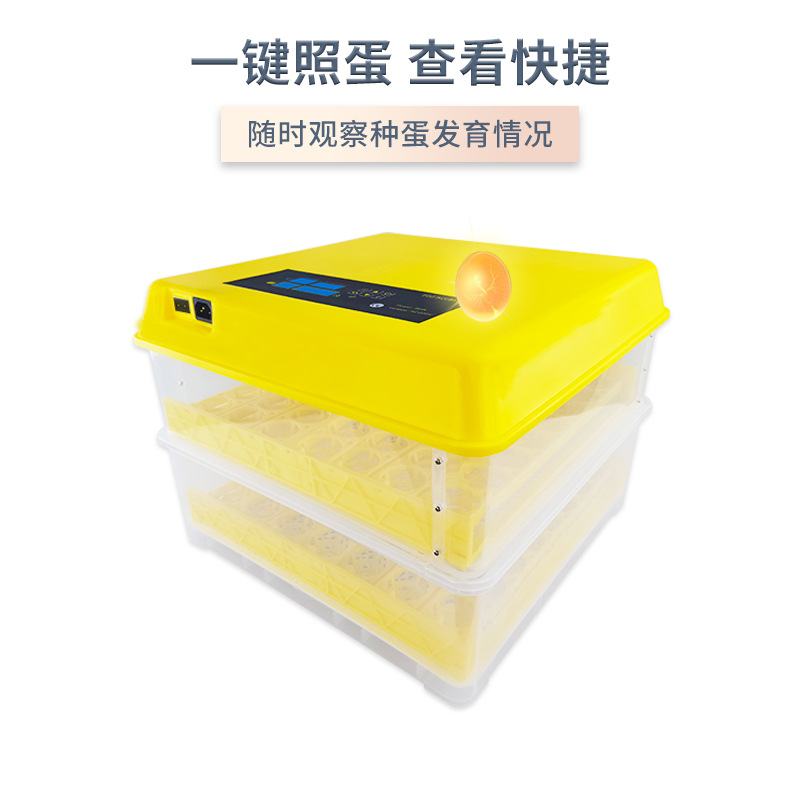 112 nuevos tipos de incubación inteligente doméstica actualizada, equipos de incubación automáticos de crías de gallinas, incubación de huevos