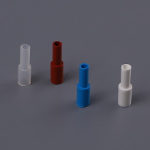 6.3直型硅橡胶护套187插簧端子250耐高温阻燃4.8单线双线批发套管