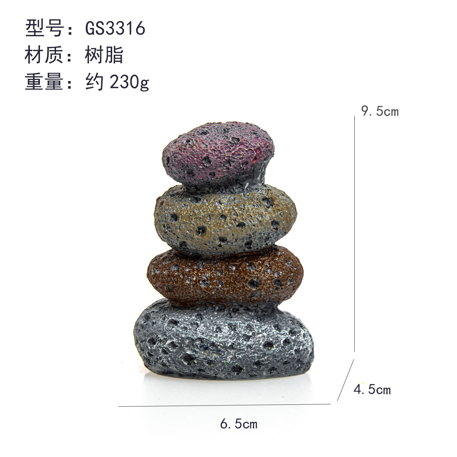 Simulación de guijarros, simulación de piedra de arroyo, piedra pequeña, pecera, paisajismo, jardinería, maceta de arena de arroyo, piedra de playa de río