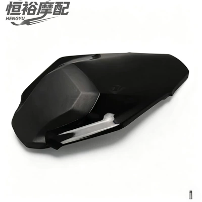 modified front and rear seat pads offer | Motorcycle cushion - glossy-black-25-26-model-rear-hump-original-seat-height