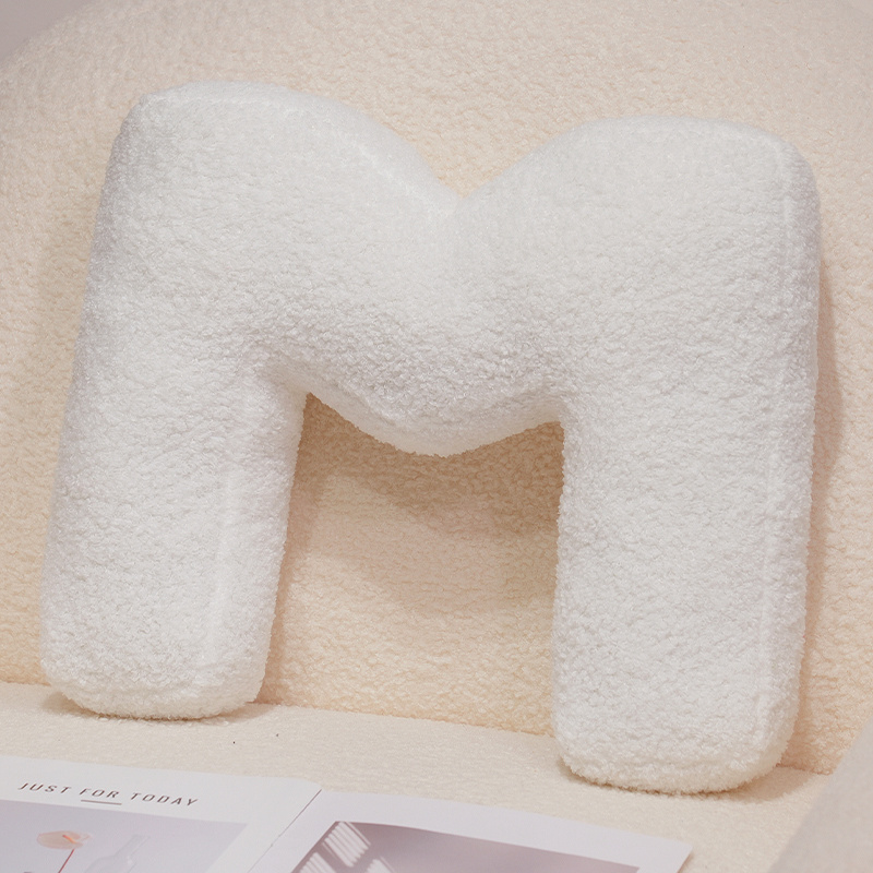 Cojín de Peluche con Forma de Letra de Felpa Decorativo para Fotografía image 45