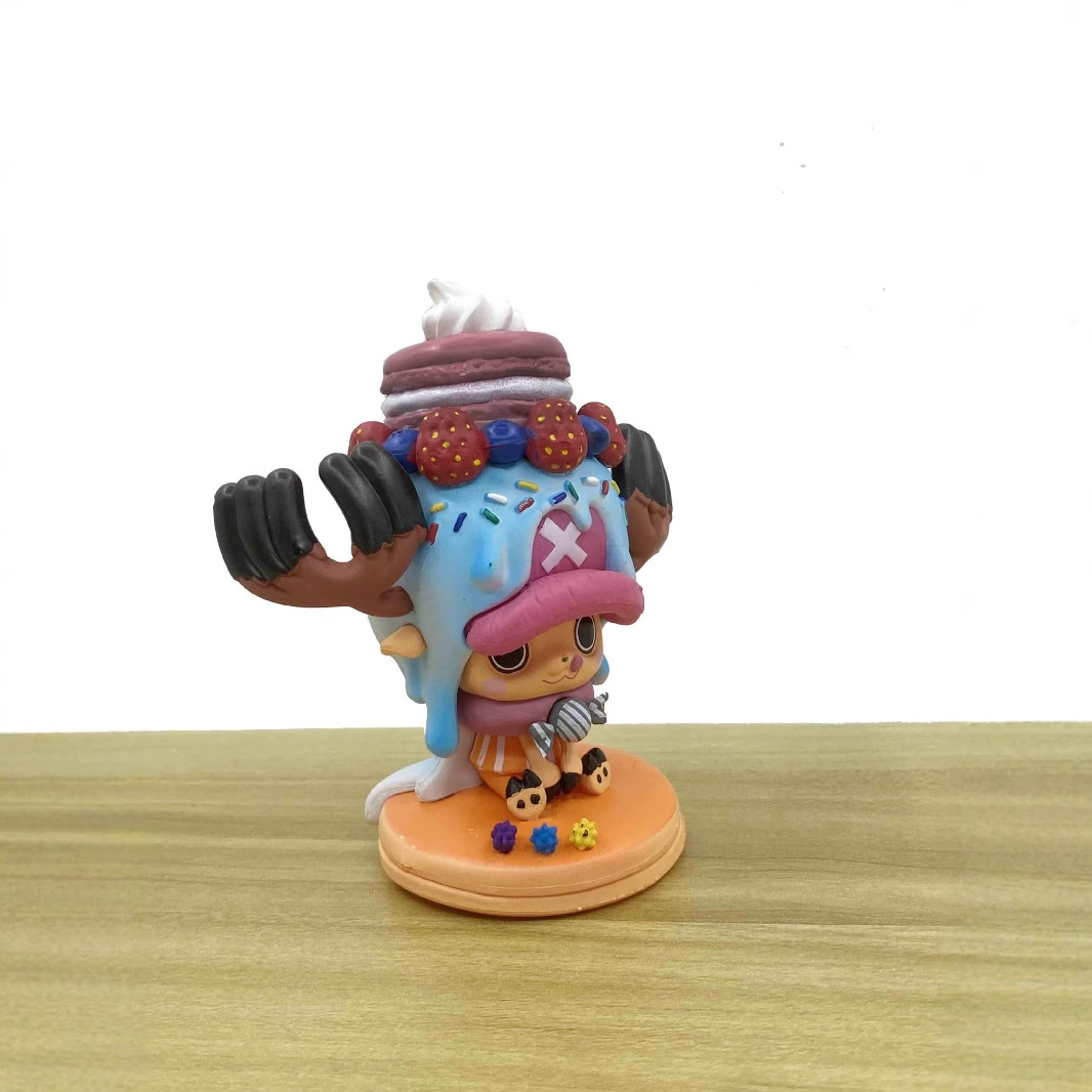 One Piece POP 15-я годовщина Candy Chopper Cookies Dessert 129-е поколение Dessert Chopper упакованные украшения Оптовая фигура