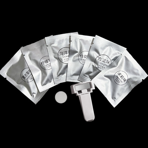 PE solid fragrance tablets air outlet fragrance tablets car fan balm tablets refill fragrance core essential oil card slot clip