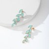 Fashionable trend earrings, Japanese and Korean, simple and elegant design, internet celebrity