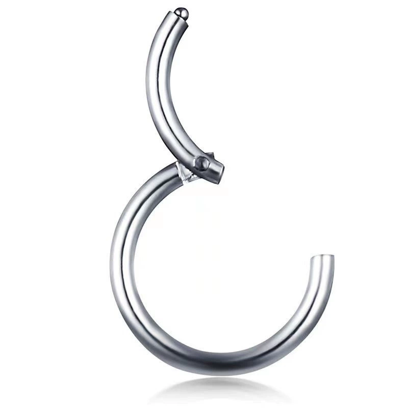 П piercing губ из нержавеющей стали, пирсинг носа