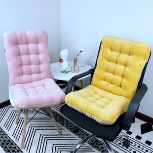 One-piece Cushion Cushion One-piece Milk Velvet Office Sedentary Chair Cushion Super Soft Chair Cushion Fat Cushion for Car Students