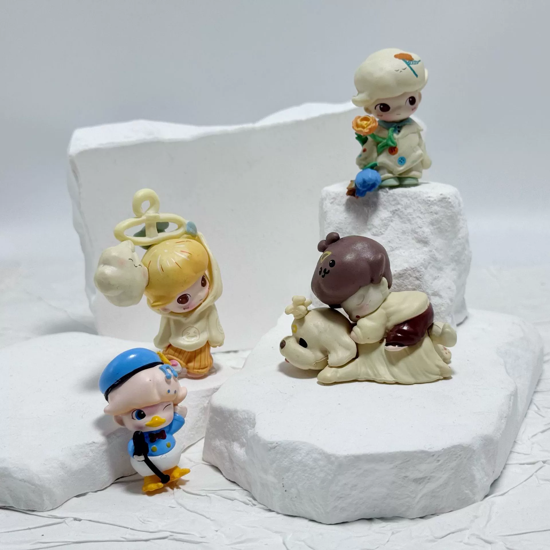 Подвеска, минифигура PVC, игрушка, кукла, ручная работа, оптовая