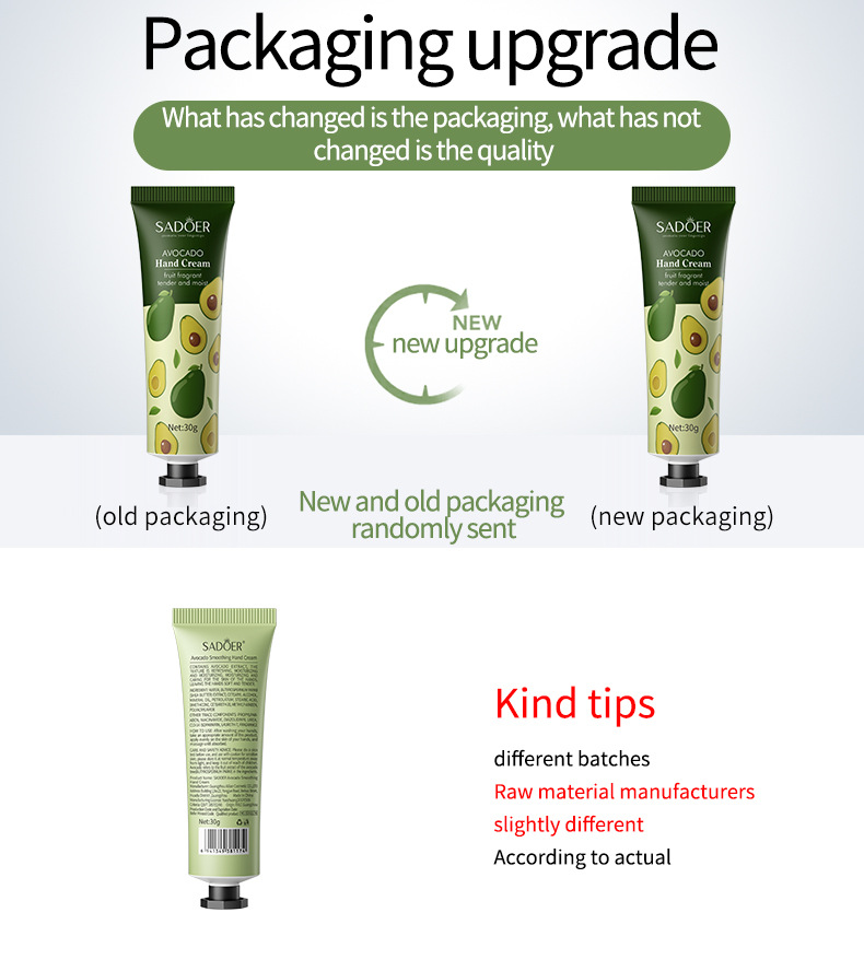 Sadoer Rose And Chamomile Hand Cream Moisturising Skincare 30g_voghion.com