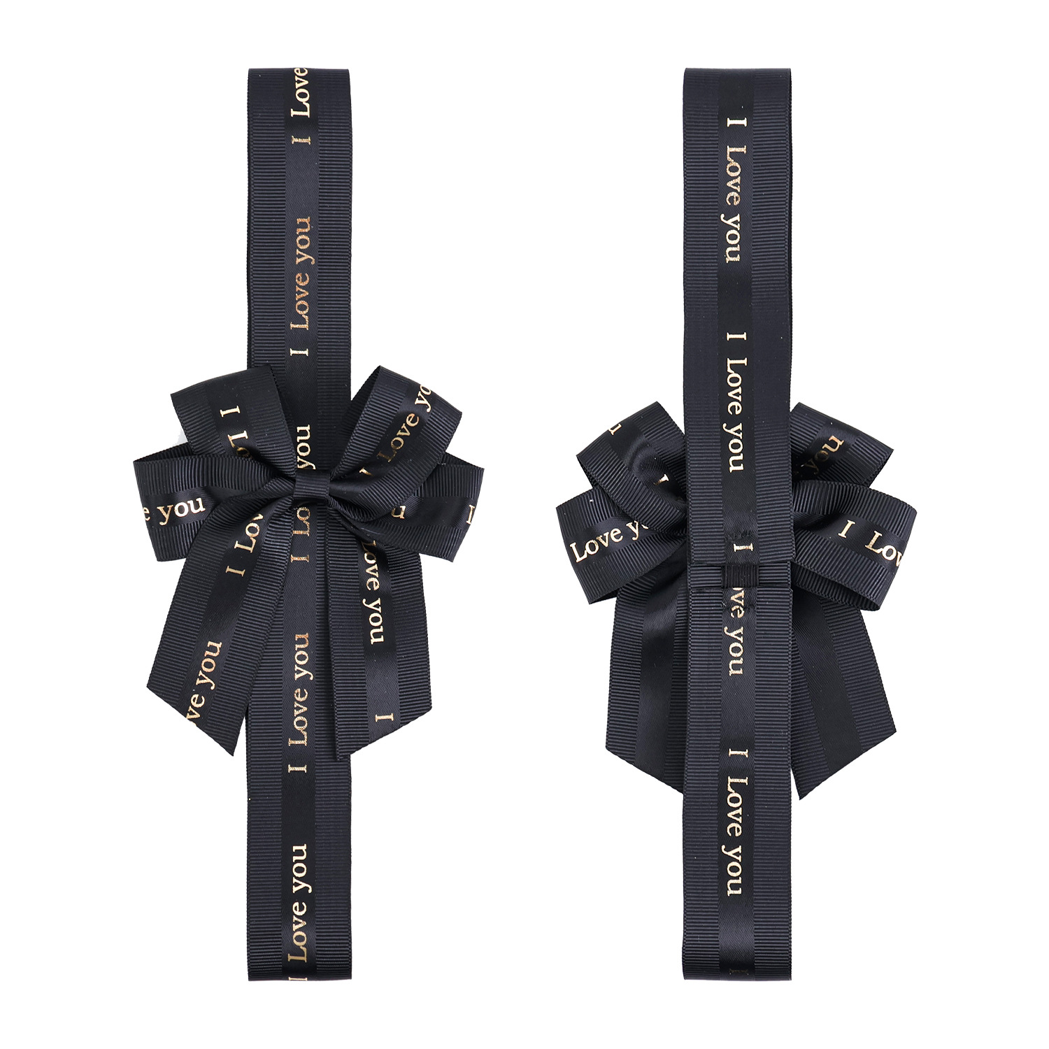 Logo personalizado caja de embalaje de joyas al por mayor cinta arco estampado impresión cinta elástica nudo de embalaje