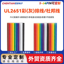 UL2651���˲ʾ������ž��W�j����LED��ĻIDC��ӻҼtɫ�ž�5P-64P