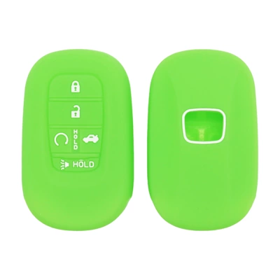 soft rubber key shell a — Static Rod/Key Bag - luminous-green
