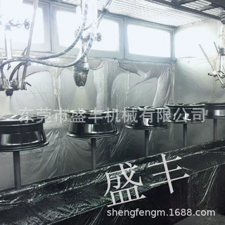 供应静电喷漆涂装生产线新国标车钢制轮毂静电涂装生产线涂装设备
