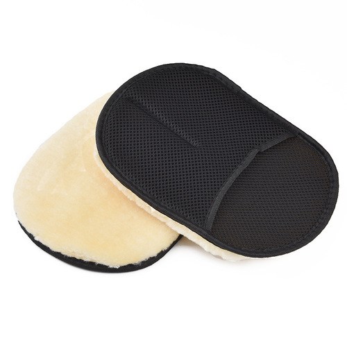 Single-sided cashmere car cleaning gloves, car cleaning sponges, car cleaning gloves, cashmere car washing gloves