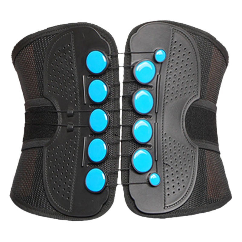 Fitness cintura soporte levantamiento de pesas cordón cintura soporte cinturón sentadilla soporte columna lumbar negro transfronterizo Amazon cintura soporte cinturón