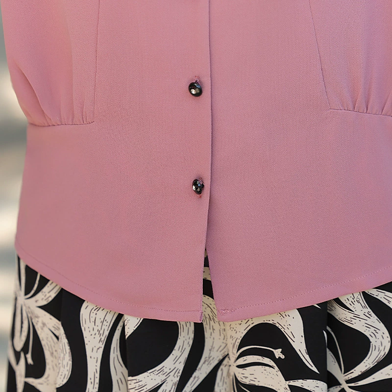 Summer set, with short sleeve, loose fit