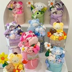 クロミ サンリオ ぬいぐるみ ドール ブーケ 完成品 バレンタインデー ガールフレンド 子供 誕生日プレゼント クロスボーダー