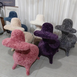 Living Room Hand-held Chair Modern Creative Internet-famous Sofa Single Chair Little Horse Sheep Chair Children's Bedroom Leisure Animal Stool