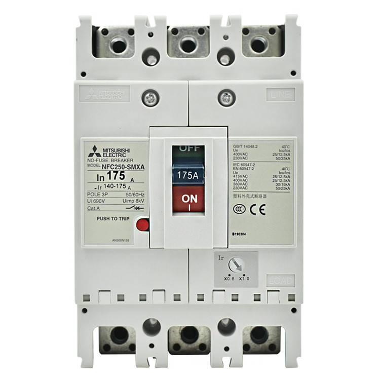 原产三菱电机塑壳断路器空气开关NF800-CW 3P 800A NF800-SW
