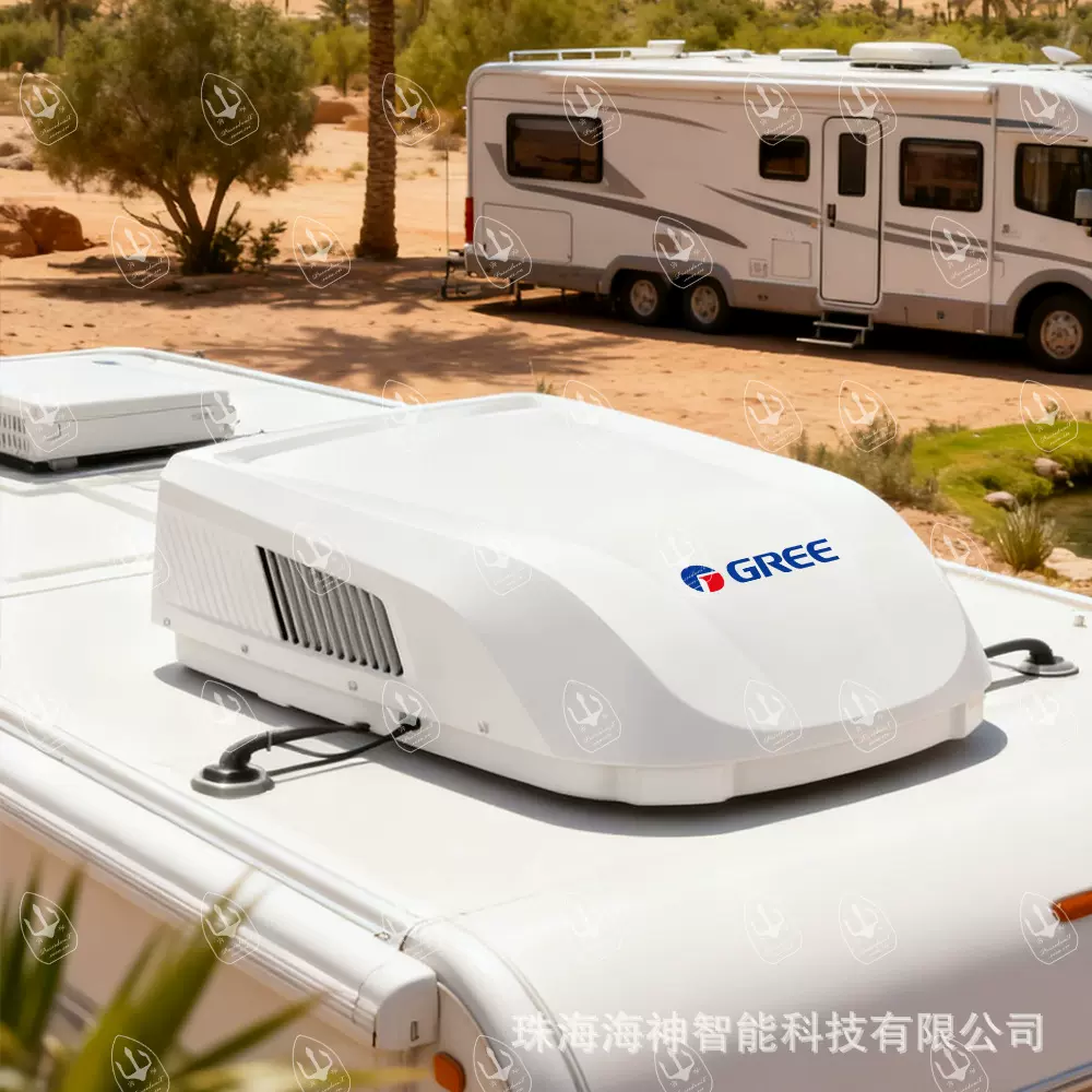 工厂出口直销R32车载空调格力8000/12000Btu顶置式汽车变频房车