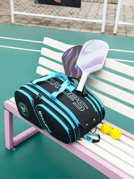 Sanxdi Pickleball Racket Bag Large Capacity Tennis Badminton Backpack Multifunctional Travel Bag Fitness Bag