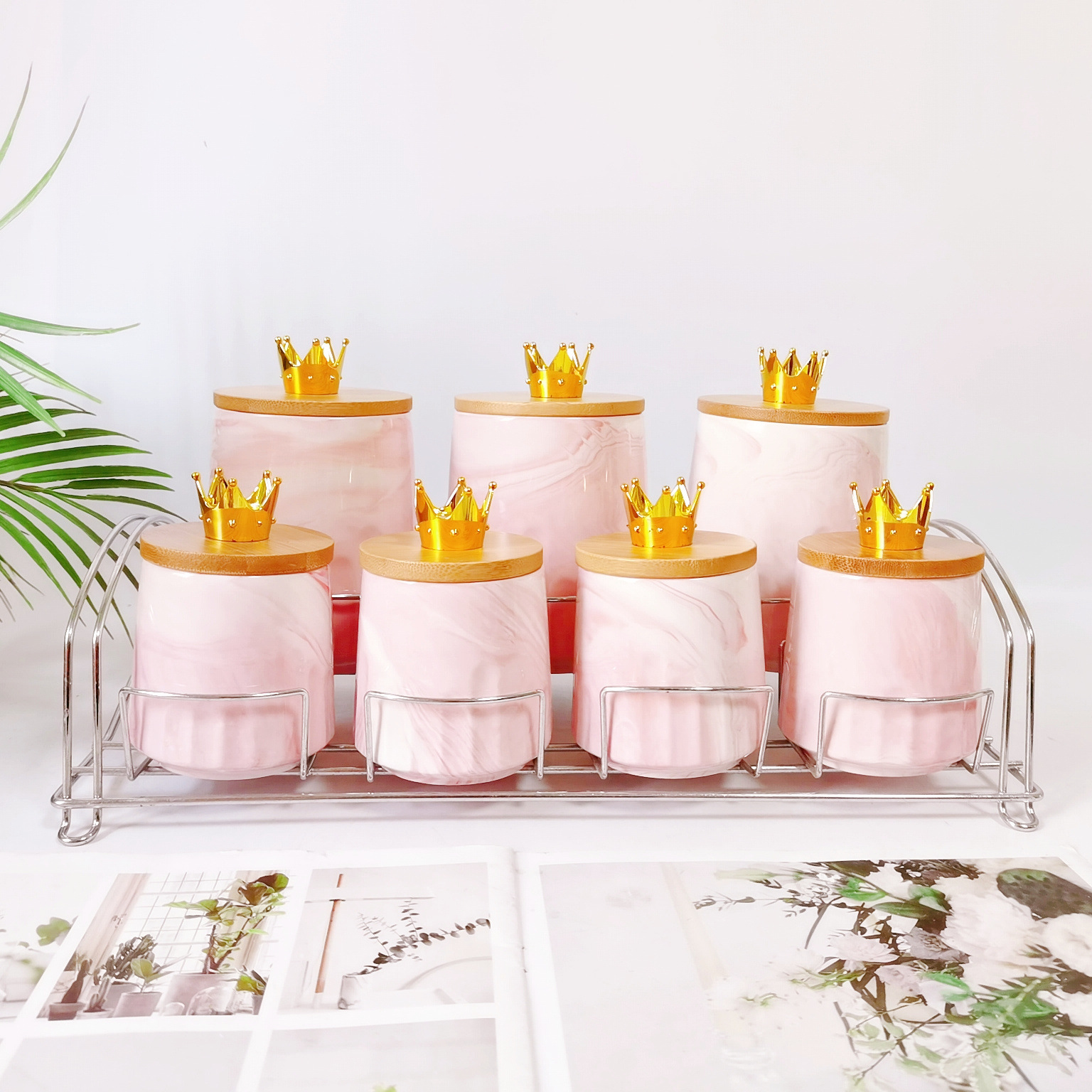 Marbling Rosa + corona