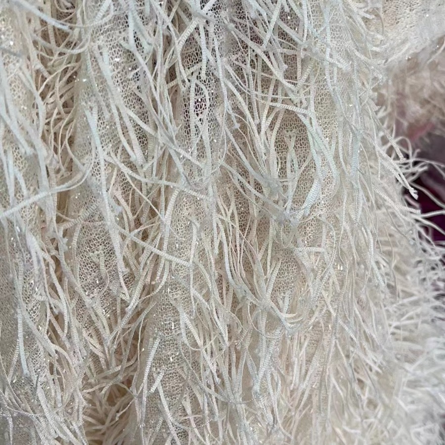 Inventario de lana larga seda brillante jade cinta de terciopelo frisa de terciopelo de moda de mujer ropa de rendimiento juguetes tela de peluche