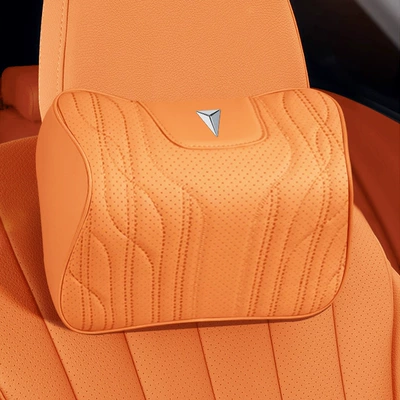 Seat Cushion, Car Neck Pillow, Waist support - emma-orange-neck-pillow