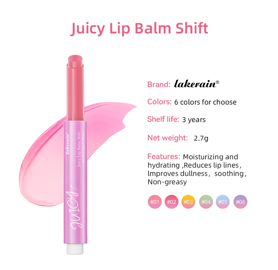 Lakerain 6-color Hydrating Lip Balm undefined